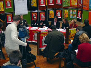 Conférence de presse pour le lancement de la campagne "Jouez le jeu pou les JO !"